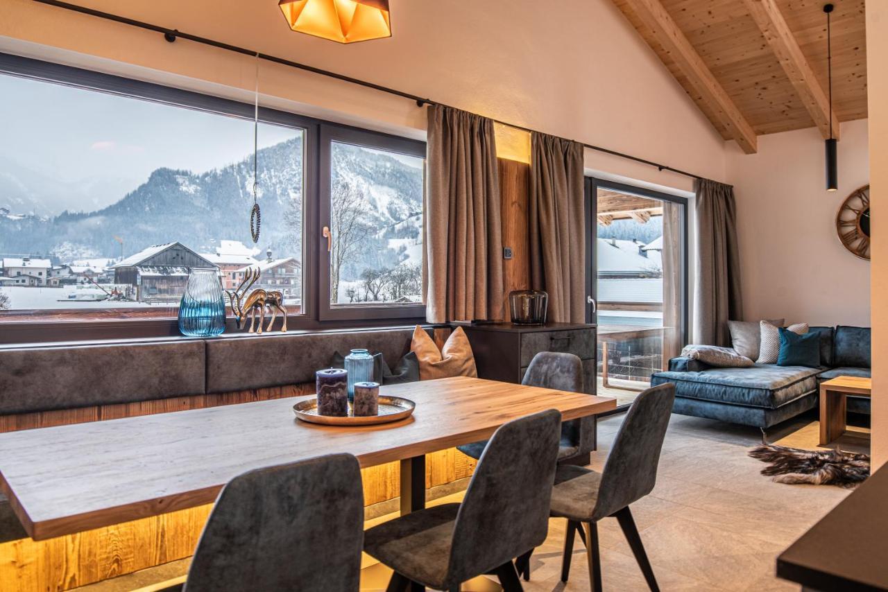 Chalet's DAS DORF Wald im Pinzgau Exterior foto